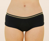 Shorty Sporty Schwarz / Gold